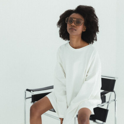 MÓRE Jersey Longsleeve offwhite