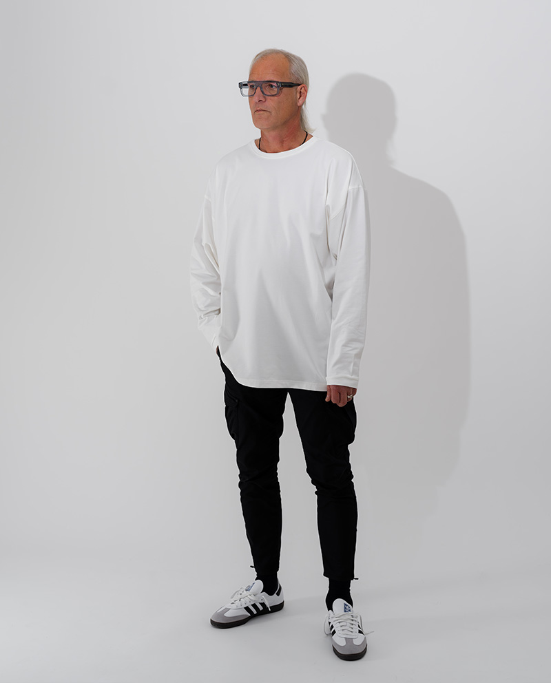 MÓRE Jersey Longsleeve unisex offwhite