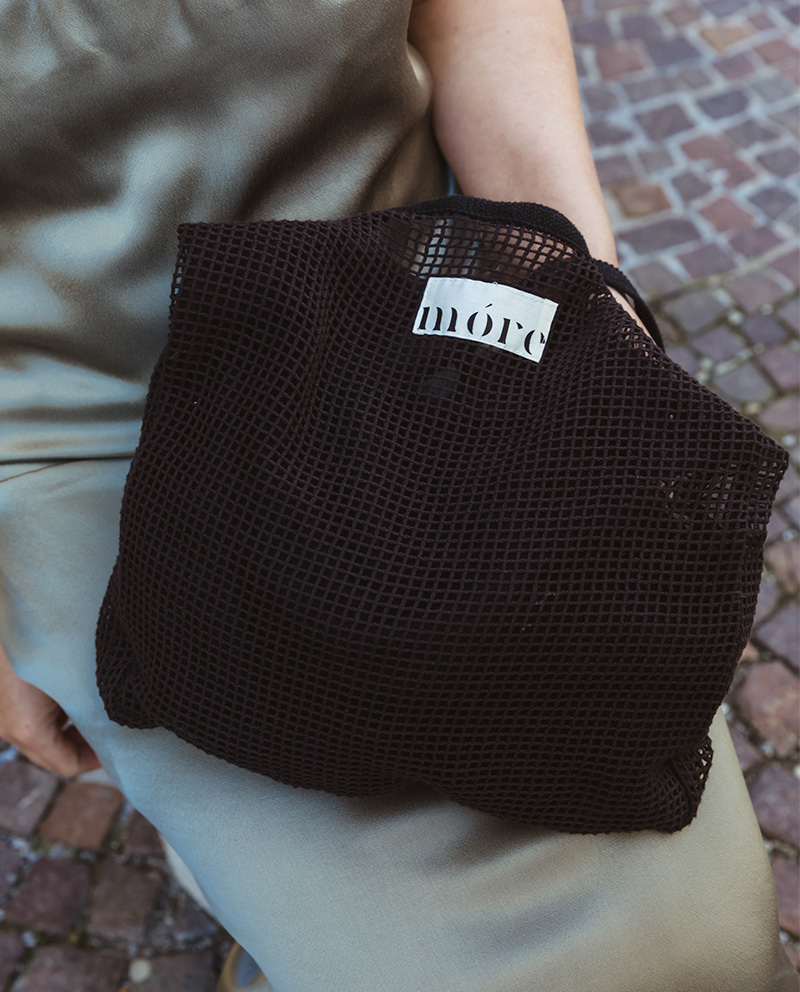 MÓRE MESH Tasche - schwarz