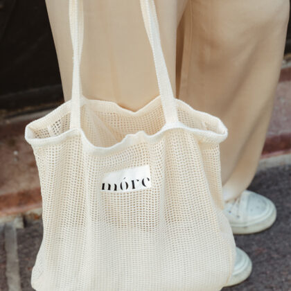 MÓRE MESH Tasche - offwhite