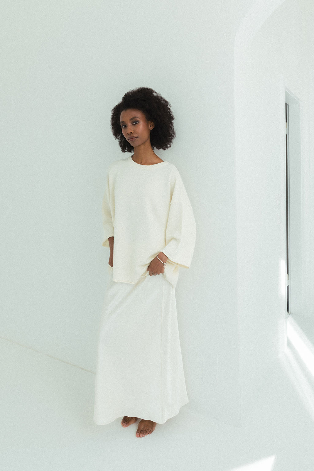 MÓRE Merino Shirt offwhite – Bild 2