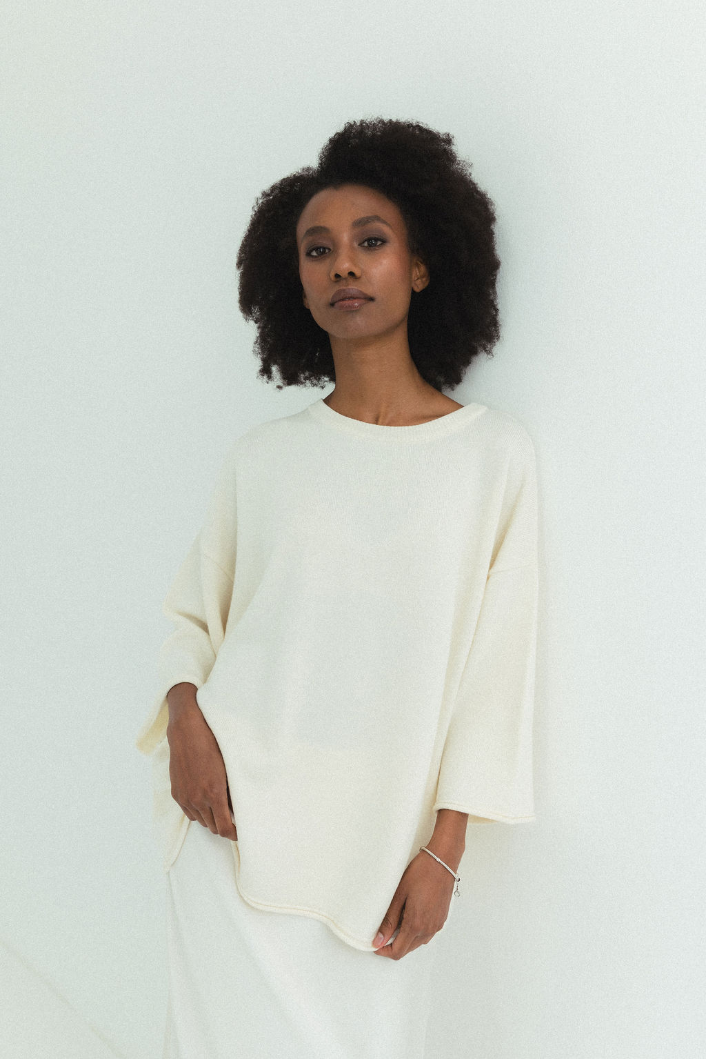 MÓRE Merino Shirt offwhite