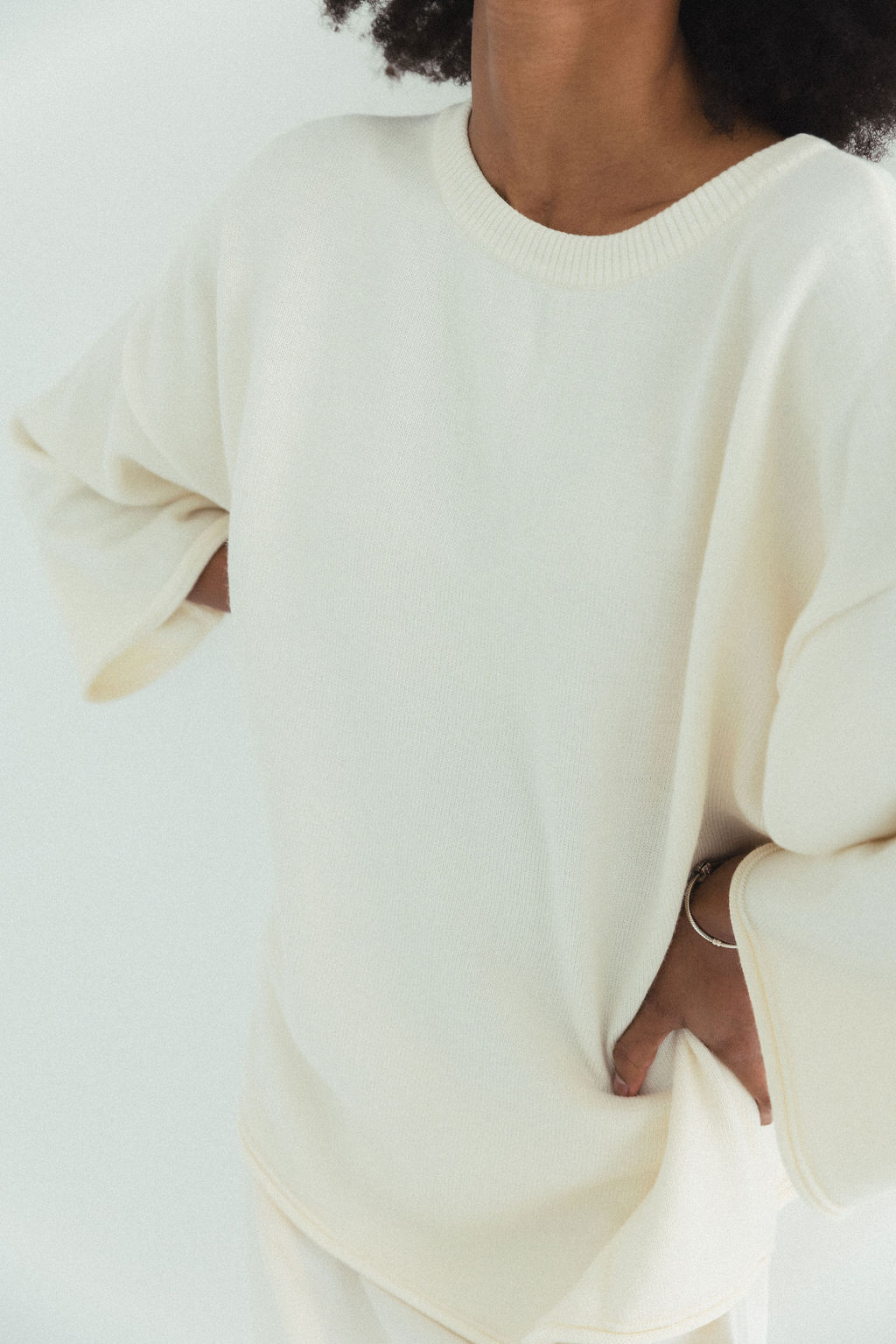 MÓRE Merino Shirt offwhite – Bild 5