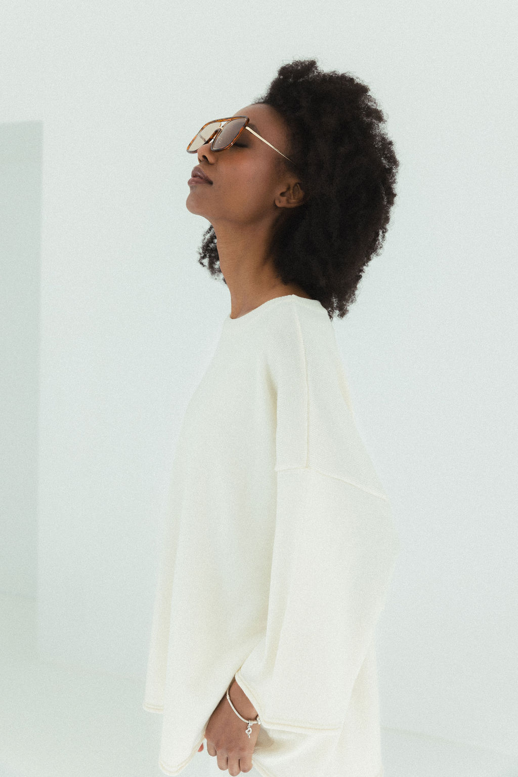 MÓRE Merino Shirt offwhite – Bild 4