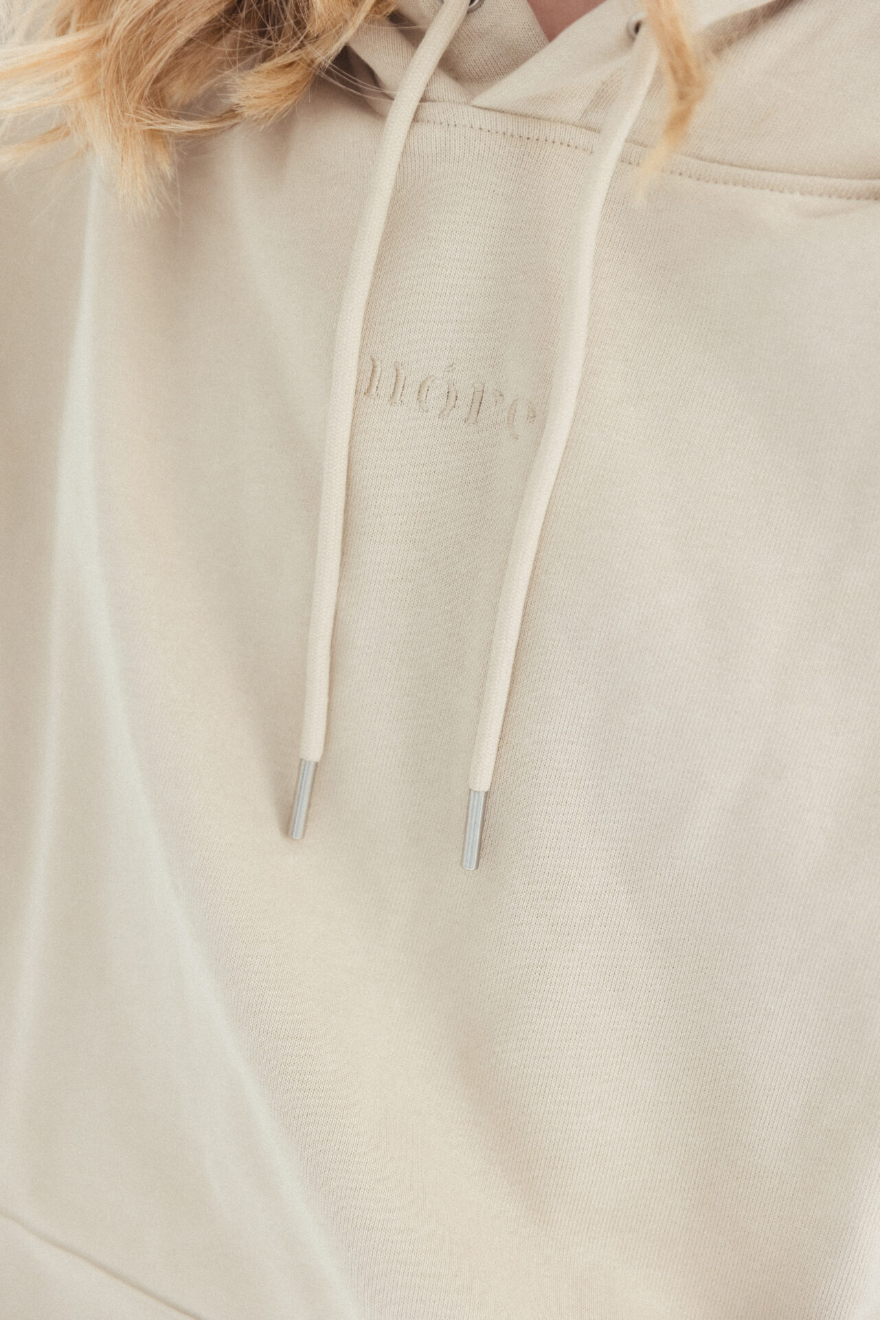 MÓRE HOODIE sand – Bild 3