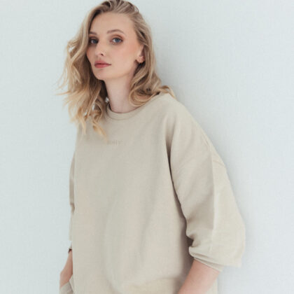 MÓRE SWEATER sand