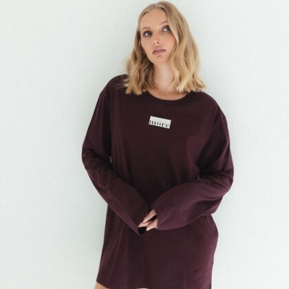 MÓRE BASIC Longsleeve bordeaux